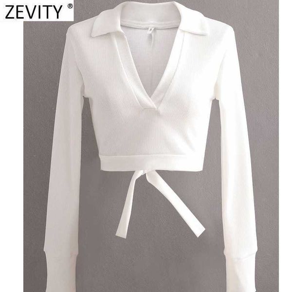 zevity women v neck long sleeve hem bow tied chic camis tank ladies backless knitted slim t-shirt casual short ls9011 210603, White
zevity women v neck long sleeve hem bow tied chic camis tank ladies backless knitted slim t-shirt casual short ls9011 210603, White
