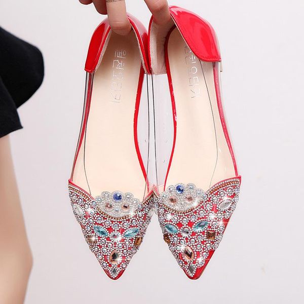 summer women's flat sandals pu korean rhinestone pointed fashion breathable non-slip shoes, Black
summer women's flat sandals pu korean rhinestone pointed fashion breathable non-slip shoes, Black