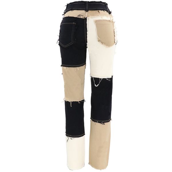 2011new woman patchwork jeans fashion high waist hip hop straight jeans ladies trousers 2021 female street costumes, Blue
2011new woman patchwork jeans fashion high waist hip hop straight jeans ladies trousers 2021 female street costumes, Blue
