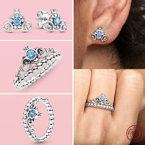 stud 100% earrings real 925 sterling siver blue series diy for women fashion silver earring jeweliry gift, Golden;silver
stud 100% earrings real 925 sterling siver blue series diy for women fashion silver earring jeweliry gift, Golden;silver