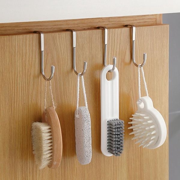hooks & rails cupboard door stainless steel s-shape cabinet hangers kitchen bedroom multi-functional storage hook towel rack
hooks & rails cupboard door stainless steel s-shape cabinet hangers kitchen bedroom multi-functional storage hook towel rack