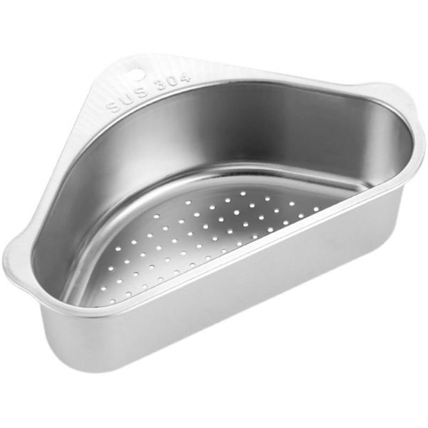 storage baskets 1 set of stainless drain basket kitchen rack sink accessory (silver)
storage baskets 1 set of stainless drain basket kitchen rack sink accessory (silver)