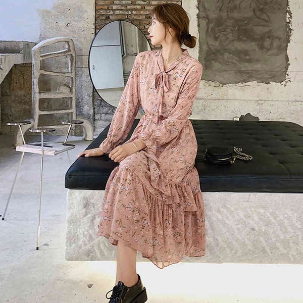 floreal font chiffon impression female lace up to irregular turtleneck feminine frilly dress long vintage enlargement the line, Black;gray
floreal font chiffon impression female lace up to irregular turtleneck feminine frilly dress long vintage enlargement the line, Black;gray