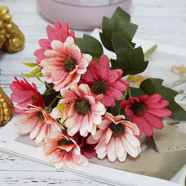 decorative flowers & wreaths 1 bouquet 5 forks artificial fake daisy flower home silk wedding pography props decoration
decorative flowers & wreaths 1 bouquet 5 forks artificial fake daisy flower home silk wedding pography props decoration