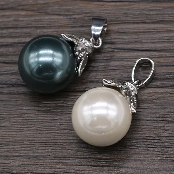 charms ladies pendants natural shell beads exquisite ball shape temperament charm pendant for jewelry making necklace earrings 16x16mm, Bronze;silver
charms ladies pendants natural shell beads exquisite ball shape temperament charm pendant for jewelry making necklace earrings 16x16mm, Bronze;silver