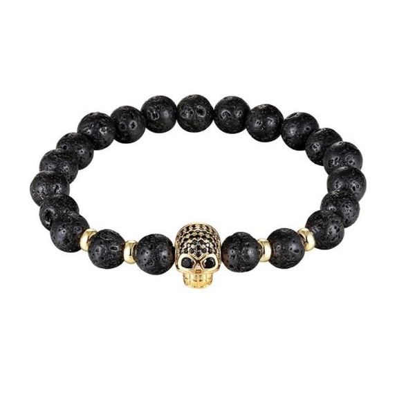 beaded, strands 8mm skull elastic gold silver copper cz zircon cubic zirconia beads bohemian yoga bracelet agate onyx stone bangles r45h4, Black
beaded, strands 8mm skull elastic gold silver copper cz zircon cubic zirconia beads bohemian yoga bracelet agate onyx stone bangles r45h4, Black
