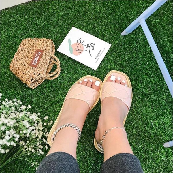 slippers 2021 women's summer woven sandals indoor and outdoor leisure beach flat female comfort flip flops, Black
slippers 2021 women's summer woven sandals indoor and outdoor leisure beach flat female comfort flip flops, Black