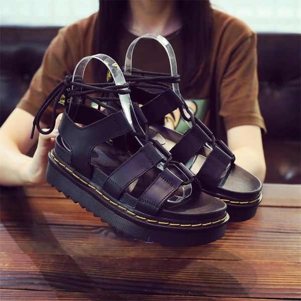 sandals high-end leather women's sandals, thick-soled handmade trifle casual outdoor fashion-increasing shoes, Black
sandals high-end leather women's sandals, thick-soled handmade trifle casual outdoor fashion-increasing shoes, Black