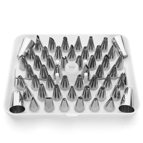 baking & pastry tools 53 pcs/set cake decorating cing piping cream with 52pcs stainless steel nozzle sets diy
baking & pastry tools 53 pcs/set cake decorating cing piping cream with 52pcs stainless steel nozzle sets diy