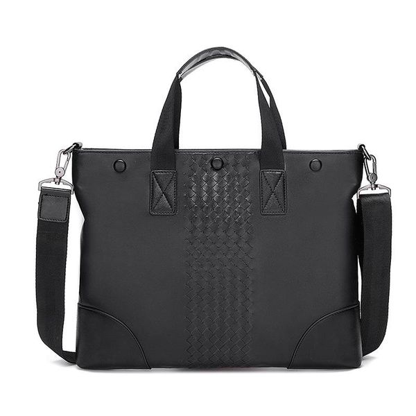 briefcases luxury weave cow genuine leather business men's briefcase male shoulder bag real men messenger tote computer
briefcases luxury weave cow genuine leather business men's briefcase male shoulder bag real men messenger tote computer