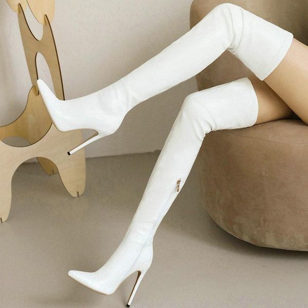 boots 2021 women over the knee pu leather thin high heel pointed toe ladies thigh nightclub stretch, Black
boots 2021 women over the knee pu leather thin high heel pointed toe ladies thigh nightclub stretch, Black