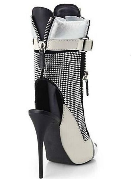 boot white female open-toed toe loop-up slings-up boots extremely high heels wedding shoes, Black
boot white female open-toed toe loop-up slings-up boots extremely high heels wedding shoes, Black
