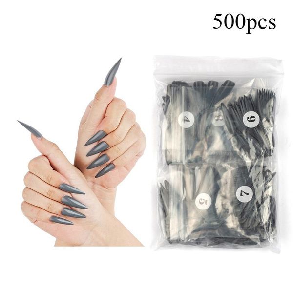 false nails 500pcs colorful diy pointed fake art decoration extension long full wrap solid color ballerina manicure, Red;gold
false nails 500pcs colorful diy pointed fake art decoration extension long full wrap solid color ballerina manicure, Red;gold