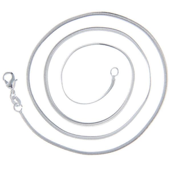 2021 wholesale 10pcs/lot 925 sterling silver snake jewelry necklace chains 1.2mm lobster clasps 16"/18"/20"/22"/24"
2021 wholesale 10pcs/lot 925 sterling silver snake jewelry necklace chains 1.2mm lobster clasps 16"/18"/20"/22"/24"