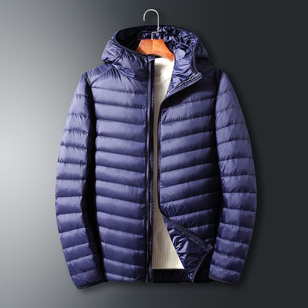 autumn and winter men's short lightweight down jacket slim fit youth hooded warm fashion casual, Black
autumn and winter men's short lightweight down jacket slim fit youth hooded warm fashion casual, Black