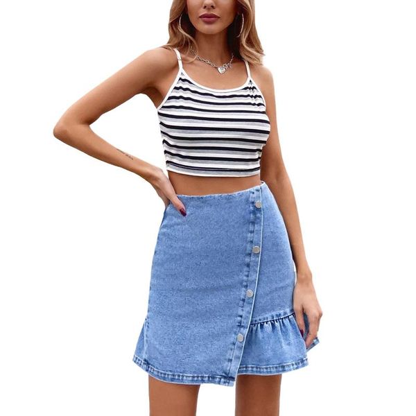 skirts women denim high waist pleated short skirt rave party club streetwear ruffles mini, Black
skirts women denim high waist pleated short skirt rave party club streetwear ruffles mini, Black