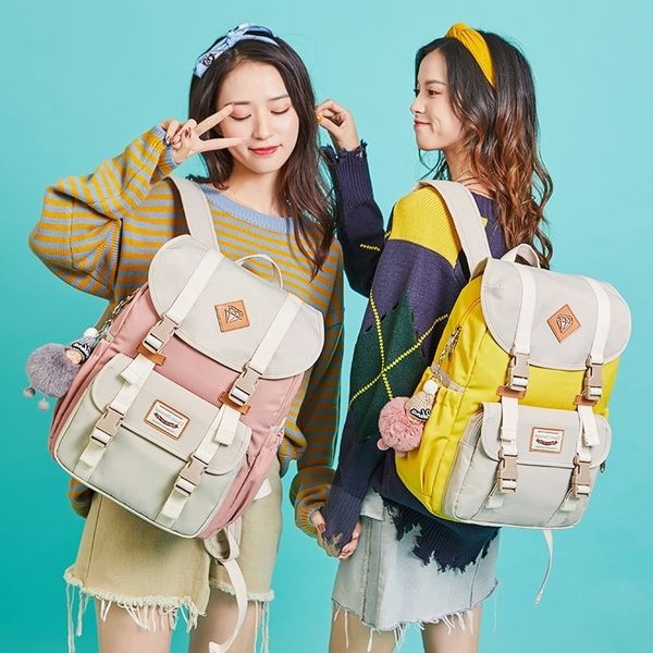 classic 2019 new japanese and korean nylon schoolbag middle school student travel leisure backpack
classic 2019 new japanese and korean nylon schoolbag middle school student travel leisure backpack