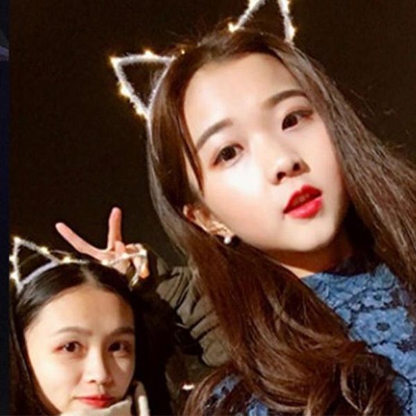 hair accessories 5pcs led ear cat shaped headbands party light up flashing blinking wear christmas glow, Slivery;white
hair accessories 5pcs led ear cat shaped headbands party light up flashing blinking wear christmas glow, Slivery;white