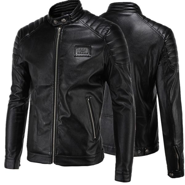good quality mens slim motorcycle jackets fashion male solid leather & suede outwear coats jaqueta leather clothing 4xl, Black
good quality mens slim motorcycle jackets fashion male solid leather & suede outwear coats jaqueta leather clothing 4xl, Black