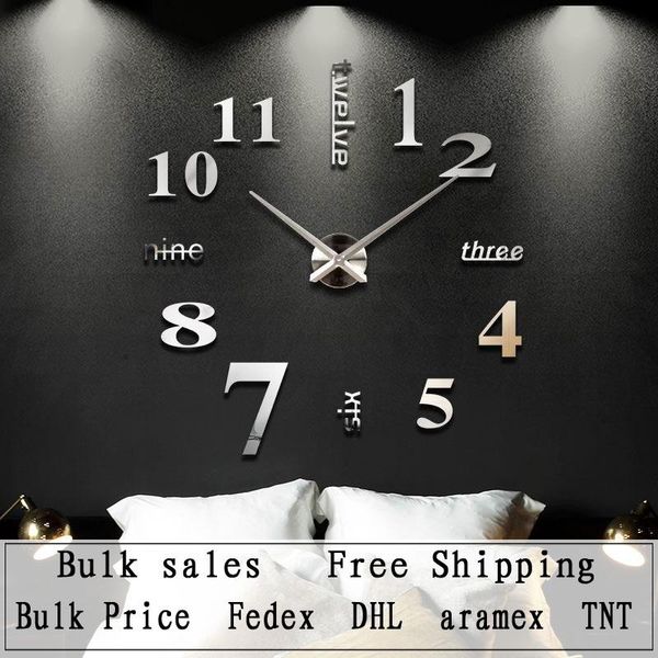 wall clocks home decoration quartz big clock modern design 3d diy large decorative watch unique gift bulk price
wall clocks home decoration quartz big clock modern design 3d diy large decorative watch unique gift bulk price
