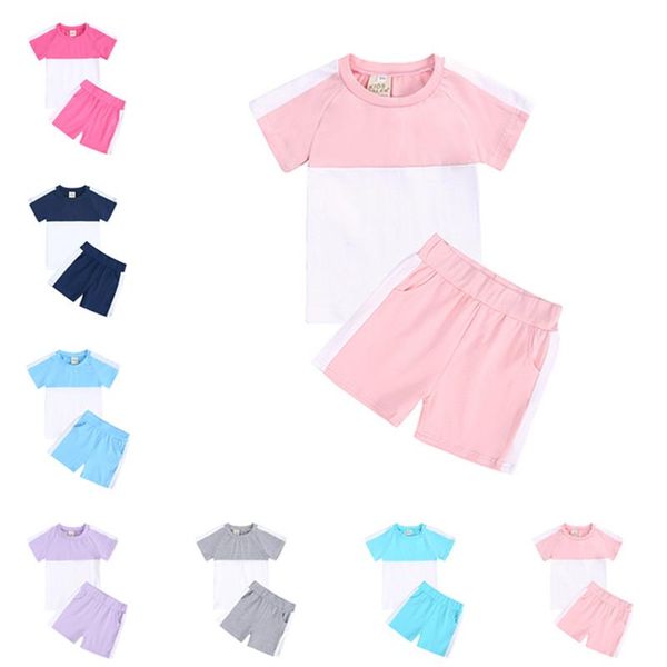 clothing sets kids tales for children tracksuits contrast color shorts girls clothes boys born toddler outfits, White
clothing sets kids tales for children tracksuits contrast color shorts girls clothes boys born toddler outfits, White