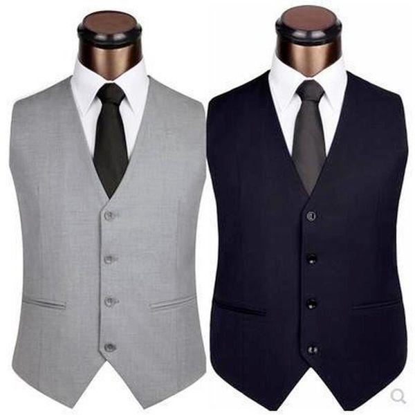men' tank spring and autumn tide slim suit vest male british casual professional groomsmen, White;black
men' tank spring and autumn tide slim suit vest male british casual professional groomsmen, White;black
