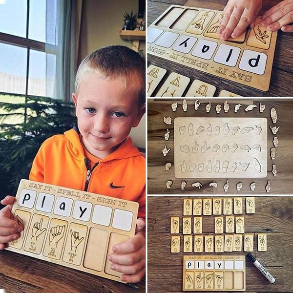 novelty items sign language puzzle wooden letter jigsaw interesting thinking training toy s for toddlers children decorative letters
novelty items sign language puzzle wooden letter jigsaw interesting thinking training toy s for toddlers children decorative letters