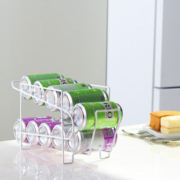 hooks & rails home refrigerator double-layer organizer for fresh drink beer cola storage can storag rack creative kitchen tools
hooks & rails home refrigerator double-layer organizer for fresh drink beer cola storage can storag rack creative kitchen tools
