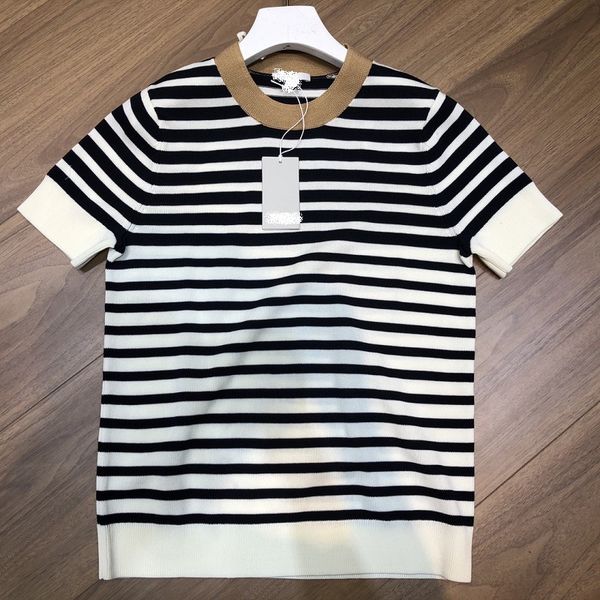 co * s gradient stripe contrast crew neck casual loose ua cotton backing pullover short sleeve t-shirt, White
co * s gradient stripe contrast crew neck casual loose ua cotton backing pullover short sleeve t-shirt, White