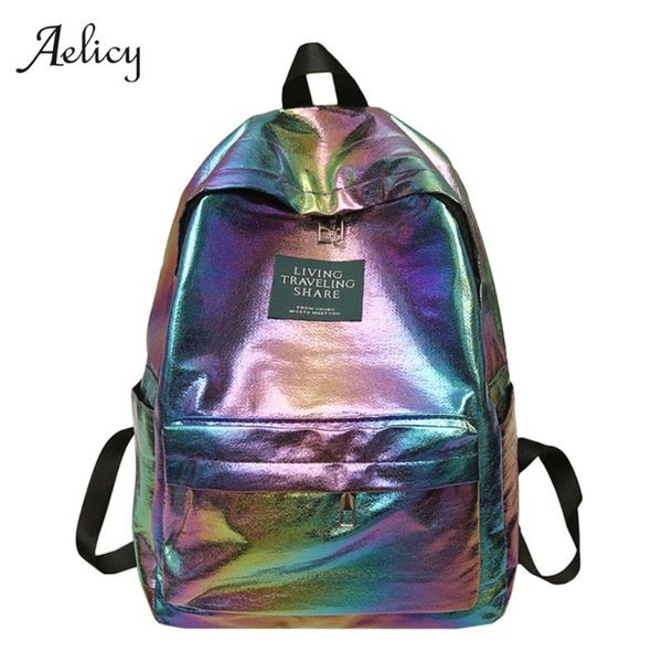 backpack aelicy laser waterproof travel bags women girls rucksack pu leather holographic knapsack school for teenage
backpack aelicy laser waterproof travel bags women girls rucksack pu leather holographic knapsack school for teenage