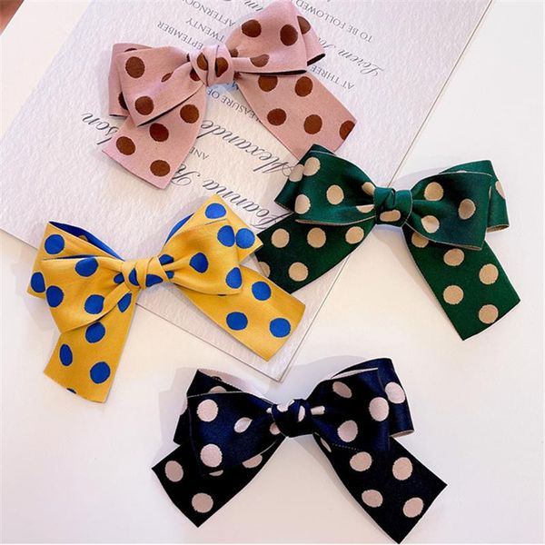 hair accessories 20pcs/lot korea style simple cute girl retro clips fabric polka dot big bow hairpin for children princess, Slivery;white
hair accessories 20pcs/lot korea style simple cute girl retro clips fabric polka dot big bow hairpin for children princess, Slivery;white