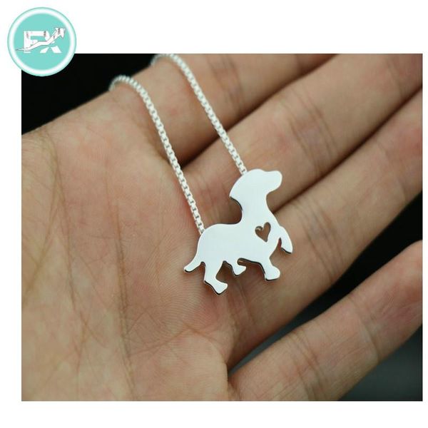 g.sky (buy one get more for dachshund necklace dog pendant animal jewelry birthday gift necklaces, Silver
g.sky (buy one get more for dachshund necklace dog pendant animal jewelry birthday gift necklaces, Silver
