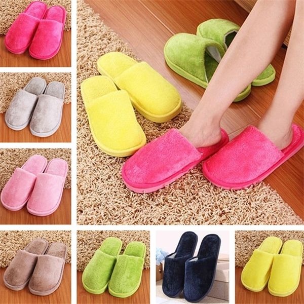 women soft plush cotton cute slippers shoes couple non-slip floor indoor home furry slippers shoes for bedroom y1120, Black
women soft plush cotton cute slippers shoes couple non-slip floor indoor home furry slippers shoes for bedroom y1120, Black