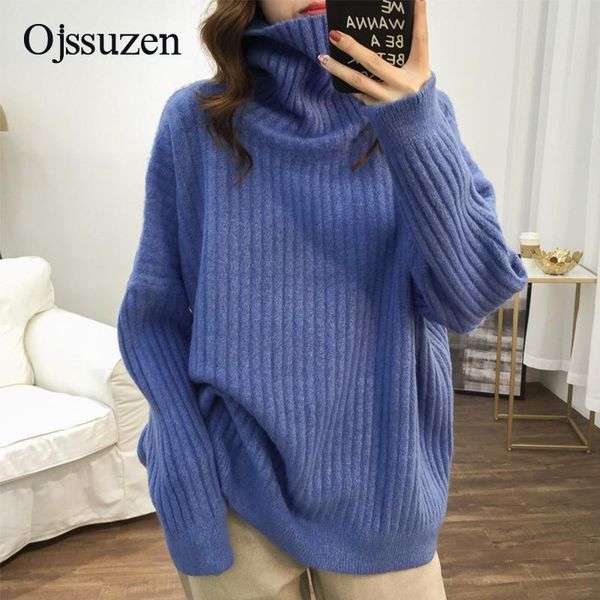 women's sweaters oversized sweater winter clothing large size warm turtleneck woman long sleeve knitted female korean pink green, White;black
women's sweaters oversized sweater winter clothing large size warm turtleneck woman long sleeve knitted female korean pink green, White;black