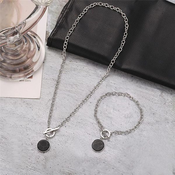 pendant necklaces chic round marble printed silver color chain for women 2021 fashion pendants punk jewelry party gifts
pendant necklaces chic round marble printed silver color chain for women 2021 fashion pendants punk jewelry party gifts