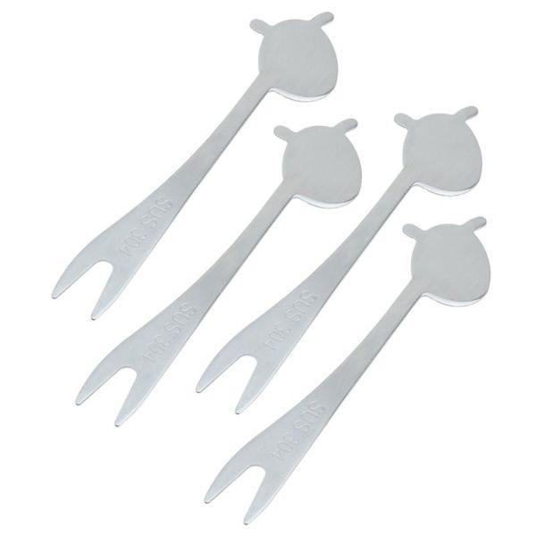 forks 4pcs stainless steel giraffe fruit fork two tooth dessert cake pastry picks party supplies
forks 4pcs stainless steel giraffe fruit fork two tooth dessert cake pastry picks party supplies