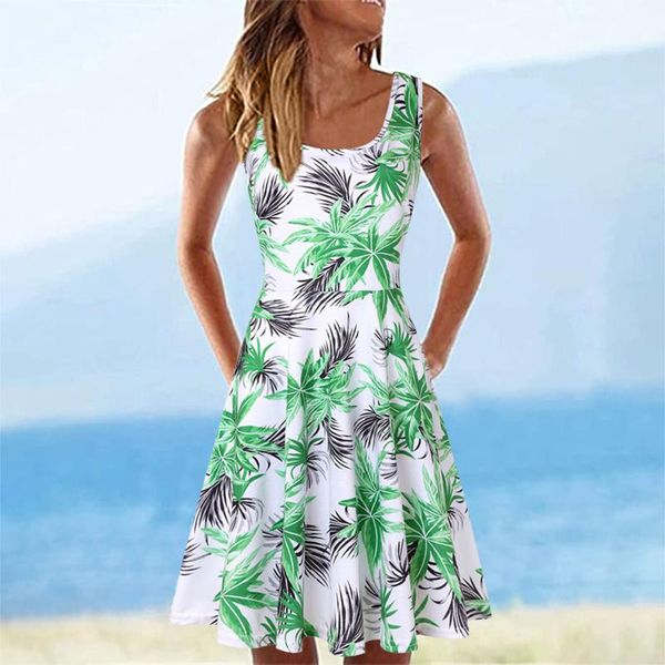 casual dresses 40# vintage pleated for women 2021 summer printed tank dress sleeveless o-neck a-line loose vestidos, Black;gray
casual dresses 40# vintage pleated for women 2021 summer printed tank dress sleeveless o-neck a-line loose vestidos, Black;gray
