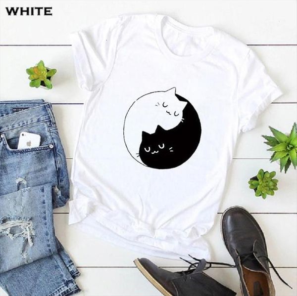 black white cats print women t shirt short sleeve o neck ladies summer fashion tee clothes mujer
black white cats print women t shirt short sleeve o neck ladies summer fashion tee clothes mujer