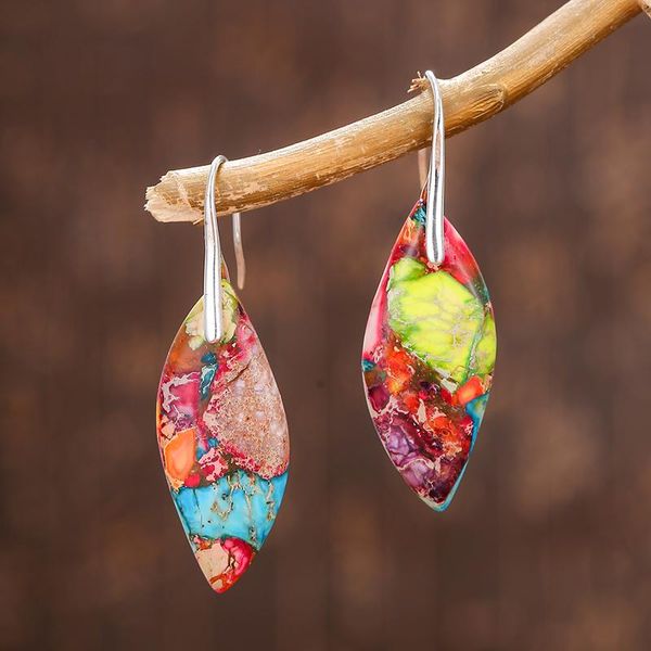 dangle & chandelier natural colorful gorgeous gems stone earrings for women leaf shape jaspers earring fashion bold jewelry bijoux, Silver
dangle & chandelier natural colorful gorgeous gems stone earrings for women leaf shape jaspers earring fashion bold jewelry bijoux, Silver