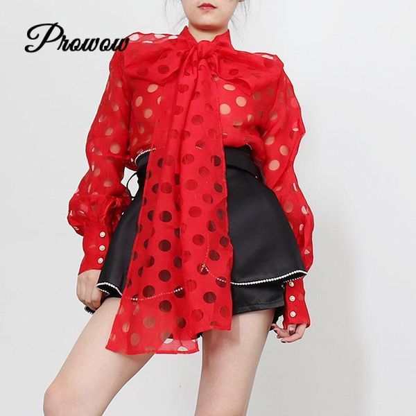 brand design tide women lantern sleeve dot big bow bandage long shirt perspective red blouse 2021 summer clothes women's blouses & shir, White
brand design tide women lantern sleeve dot big bow bandage long shirt perspective red blouse 2021 summer clothes women's blouses & shir, White