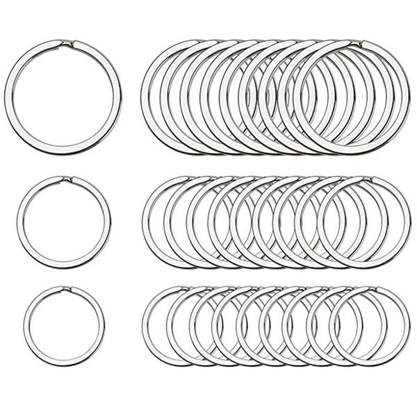 keychains 10pcs metal stainless steel key holder split rings keyring keychain keyfob accessories 25mm 28mm 30mm, Silver
keychains 10pcs metal stainless steel key holder split rings keyring keychain keyfob accessories 25mm 28mm 30mm, Silver