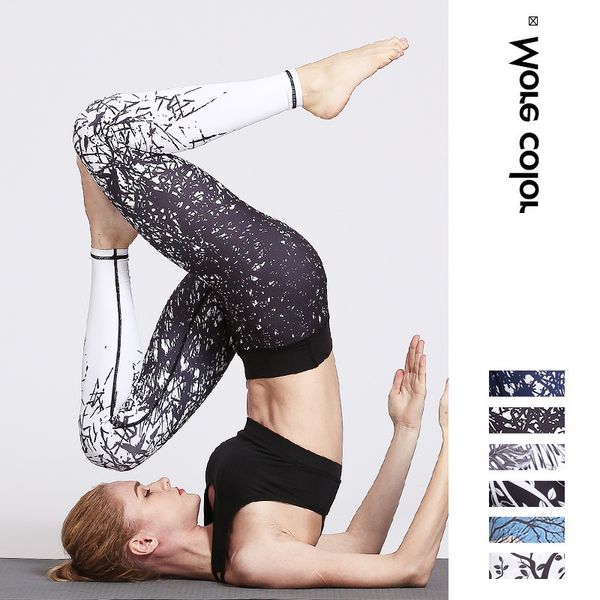 new digital yoga pants women's printing quick drying stretch running fitness printing pants, White
new digital yoga pants women's printing quick drying stretch running fitness printing pants, White