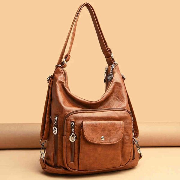 3 in 1 women back pack bagpack vintage retro pu leather ladies casual tote designer shoulder 's handbag sac
3 in 1 women back pack bagpack vintage retro pu leather ladies casual tote designer shoulder 's handbag sac