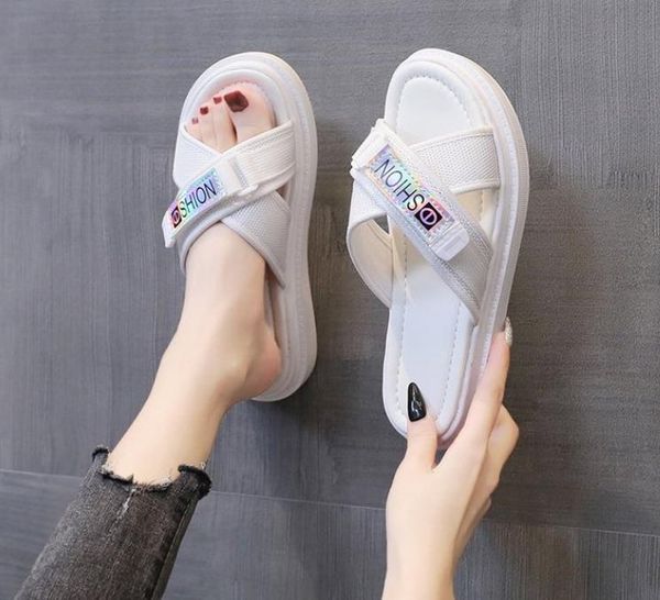 summer casual flat slippers women comfort soft open toe sandals woman beach sports flip flops, Black
summer casual flat slippers women comfort soft open toe sandals woman beach sports flip flops, Black