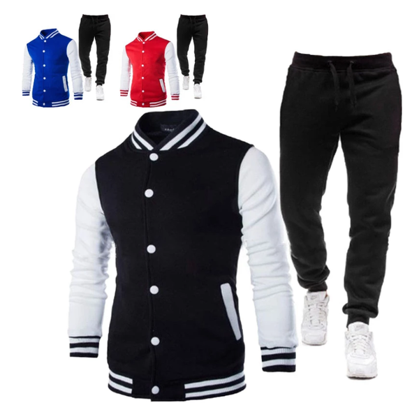 men's hoodies & sweatshirts american baseball uniform spring autumn flight jackets+pants 2 piece sets casual jacket couple japanese tid, Black
men's hoodies & sweatshirts american baseball uniform spring autumn flight jackets+pants 2 piece sets casual jacket couple japanese tid, Black