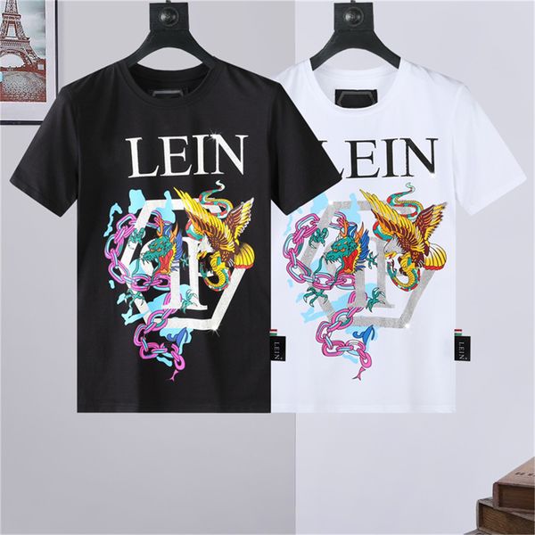 2022 men's t-shirts popular style summer european goods trend spiritual guy slim cotton short sleeve top, White;black
2022 men's t-shirts popular style summer european goods trend spiritual guy slim cotton short sleeve top, White;black