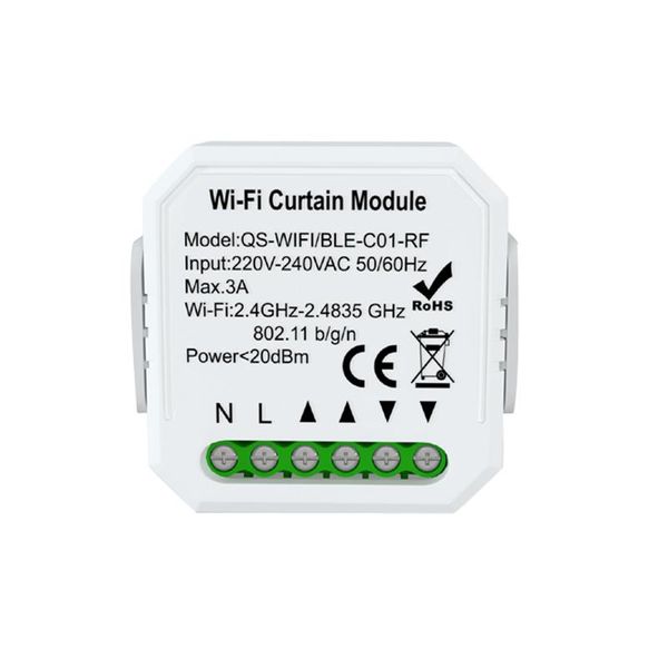 smart home control tuya wifi rf433 blind curtain switch with remote for electric roller shutter google alexa automatic system
smart home control tuya wifi rf433 blind curtain switch with remote for electric roller shutter google alexa automatic system