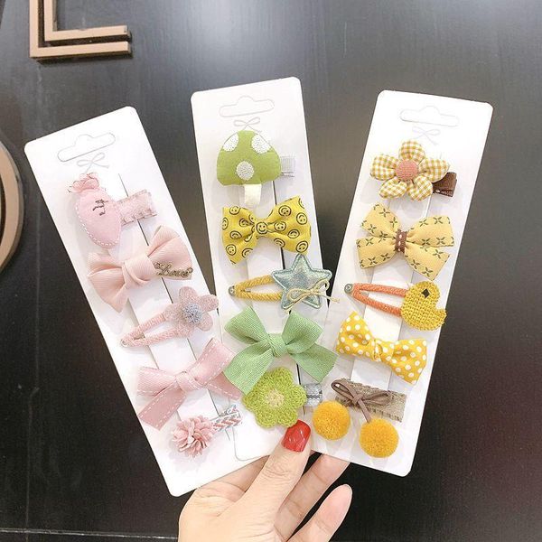 5pcs/set girls mini snap clips for baby cloth cartoon animal bows flower toddlers kids princess hairpins hair accessories, Slivery;white
5pcs/set girls mini snap clips for baby cloth cartoon animal bows flower toddlers kids princess hairpins hair accessories, Slivery;white