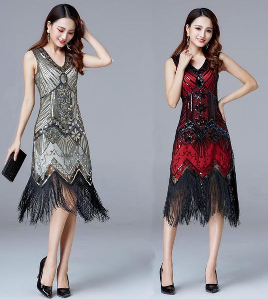 casual dresses women 1920 s vintage great gatsby sequins v-neck tassels bodycon beaded ballroom latin dance party ppp8, Black;gray
casual dresses women 1920 s vintage great gatsby sequins v-neck tassels bodycon beaded ballroom latin dance party ppp8, Black;gray