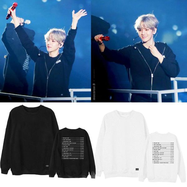 women's hoodies & sweatshirts kpop exo four concert tour the elyxion zipper sweatshirt coat k- men women harajuku autumn winter clot, Black
women's hoodies & sweatshirts kpop exo four concert tour the elyxion zipper sweatshirt coat k- men women harajuku autumn winter clot, Black